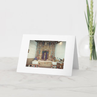 Cartão Chimayo altar