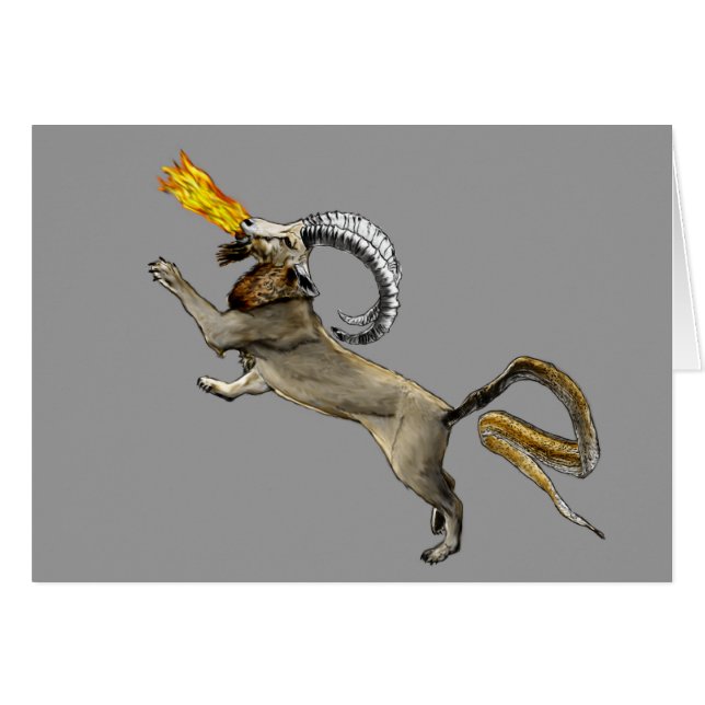 Cartão Chimera (Frente horizontal)