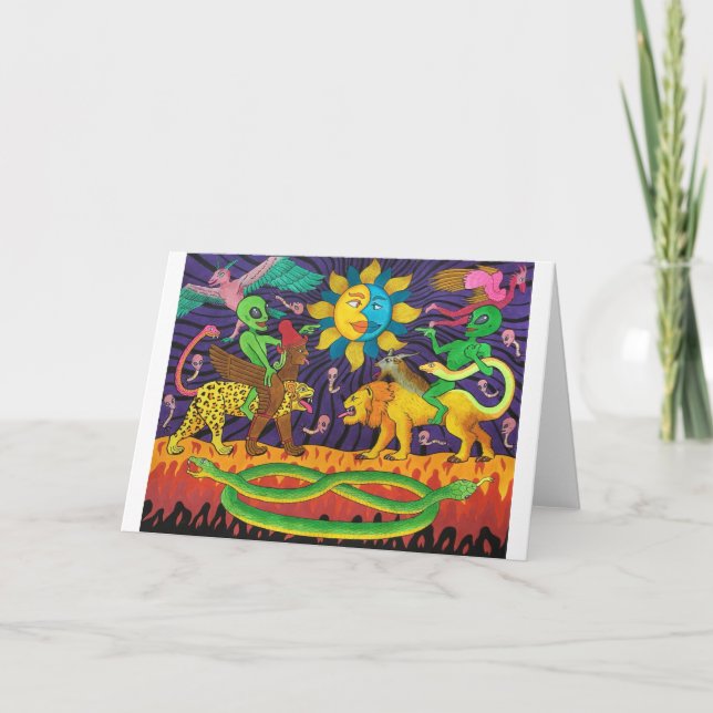 Cartão Chimeras Rule in End Stage Kali Yuga (Frente)