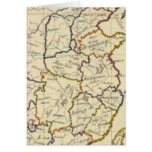 Cartão China, Coreia