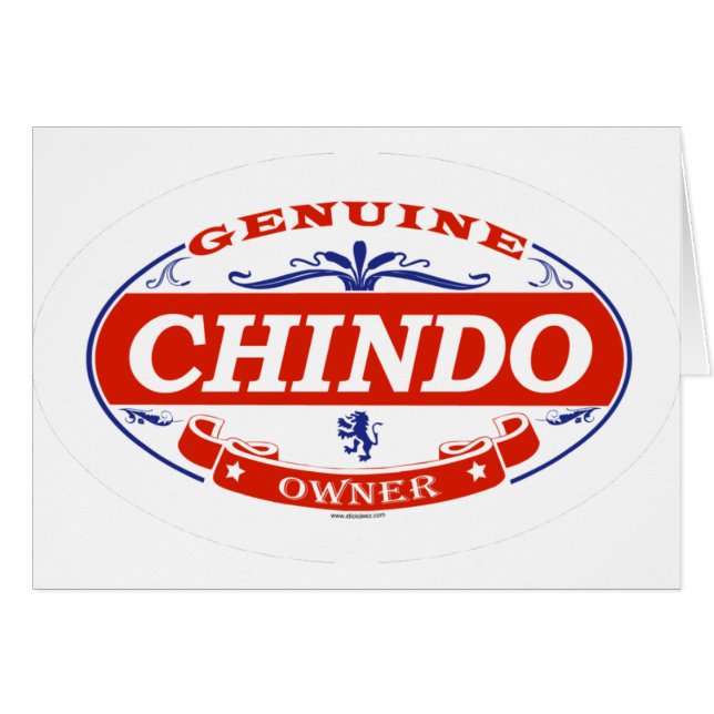 Cartão Chindo (Frente Horizontal)