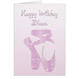 Cartão chinelos cor-de-rosa