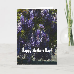 Cartão Chinese Wisteria Mothers' Day Card