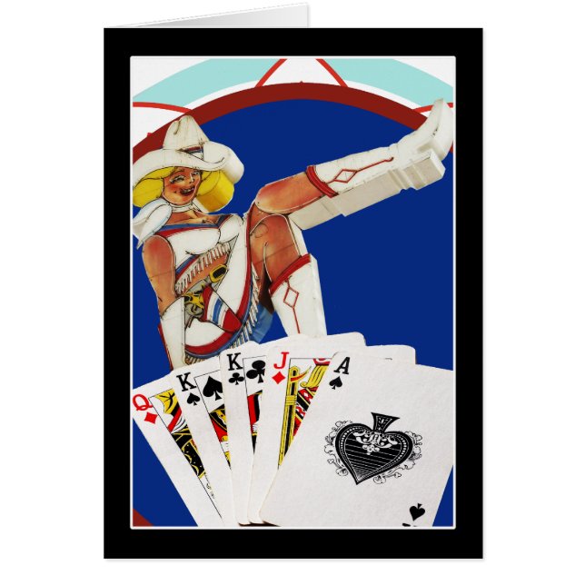 Cartão Chip De Poker Sally Glitter (Frente)