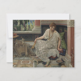 Cartão Chloe (por Edward Poynter)