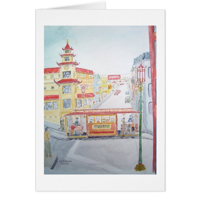 Cartão chnatown (Frente)