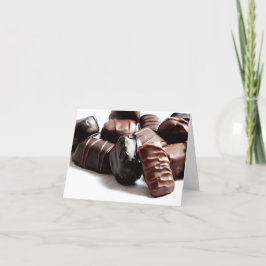 Cartão Chocolate Candy Greeting Card #1 11100