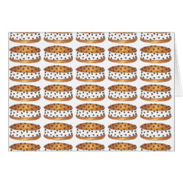 Cartão Chocolate Chip Chipwich Sorvete Sandwich Foodie