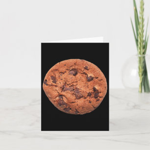 Cartão Chocolate Chip Cookie Halloween Natal Thanksgi