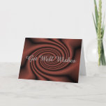 Cartão Chocolate Get Well card- customize any occasion<br><div class="desc">Perfect card for any "chocoholic"--change the words on the outside and inside for any occasion you wish. to see more chocolate cards and gift items,  go to my CHOCOLATE COLLECTION section.</div>