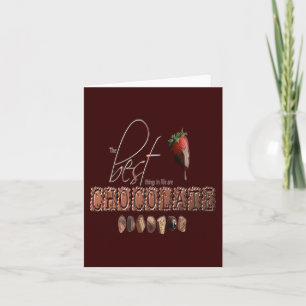 Cartão Chocolate - Notecard