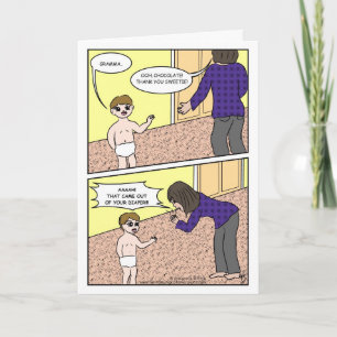 Cartão Chocolate para gramma