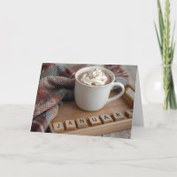 Chocolate Quente para o Aniversário de Janeiro