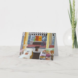 Cartão Chocolate Shop in Amsterdam