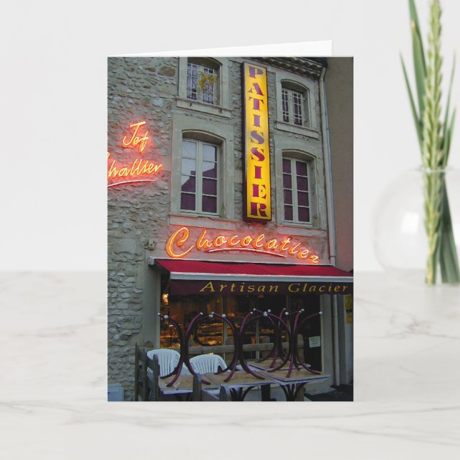 Cartão Chocolatier (Frente)