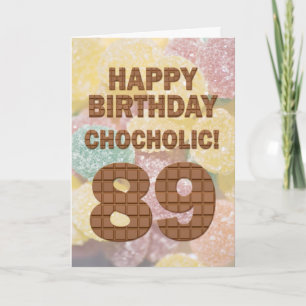 Cartão Chocolólico 89º Aniversário