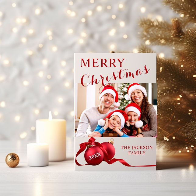 Cartão Christas da Família Elegante (Criador carregado)