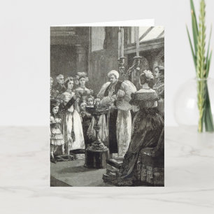 Cartão Christening of the Princess Louise