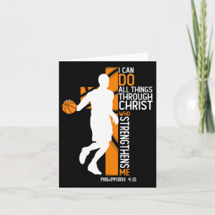 Cartão Christian Bysketbyll Cross Eu Posso Fazer Tudo