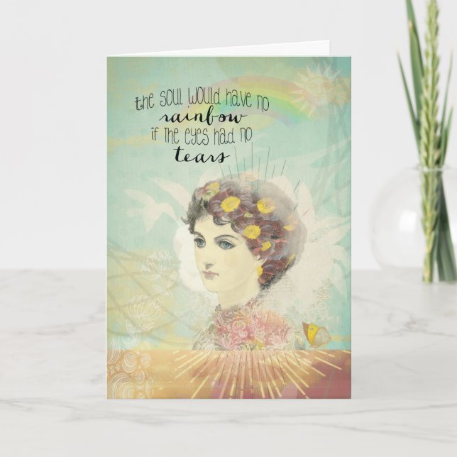 Cartão Christian Incenagement, aguente aí (Frente)