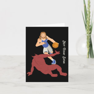 Cartão Christian Jesus Versus Satã Hoje Não Bysketbyll