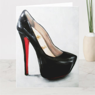 Cartão Christian Louboutin Red Bottom