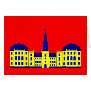 Cartão Christiansborg - amarelo