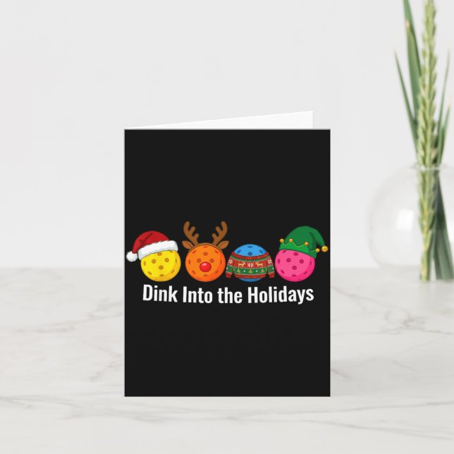 Cartão Christmas Ckleball Santa Reindeer Elf Ugly Xmas Sw (Frente)