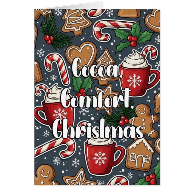 Cartão Christmas Greeting Card (Frente)