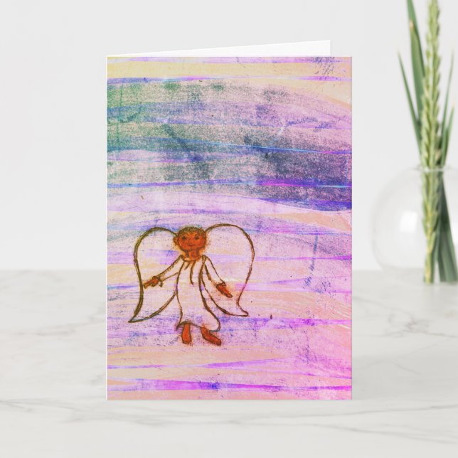 Cartão Christmas Herald Angel Sings (Frente)