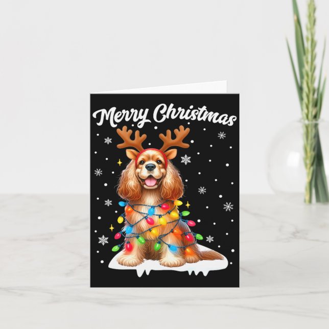 Cartão Christmas Pajamas Men Women Kids English Er Spanie (Frente)