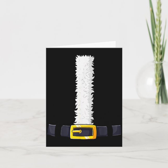 Cartão Christmas Santa-santa Claus Costume Fun Santa Suit (Frente)