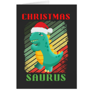 CARTÃO CHRISTMAS SAURS