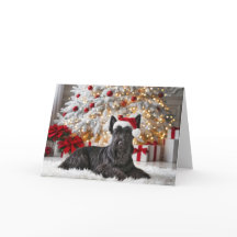Christmas Scottish Terrier