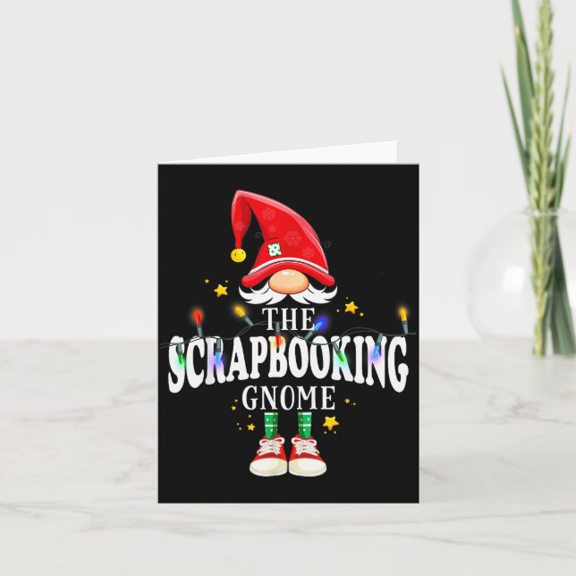 Cartão Christmas The Scrapbooking Gnome X-mas Matching Pj (Frente)