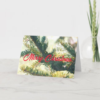 CARTÃO CHRISTMAS TREE MERRY CHRISTMAS CARD