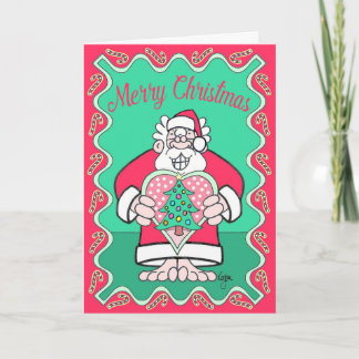 Cartão CHRISTMAS WITH "HEART" Christmas Card