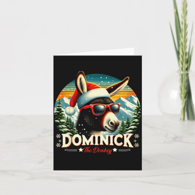 Cartão Christmas Xmas Dominick The Christmas Cheer  (Frente)