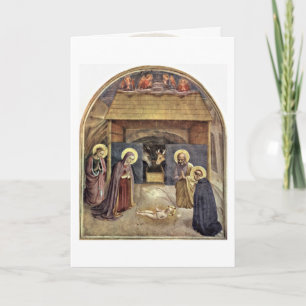 Cartão Christ'S Birth By Fra Angelico