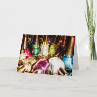 Cartão Chromatism greeting card