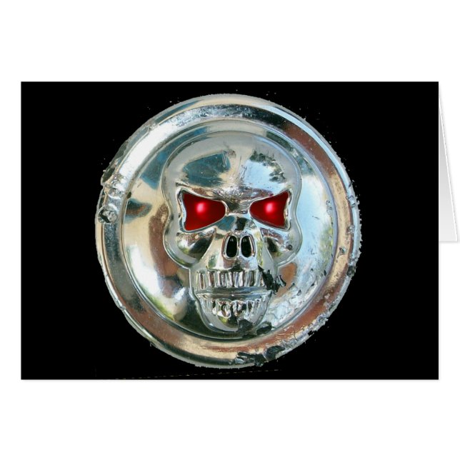 CARTÃO CHROME SKULL (Frente Horizontal)