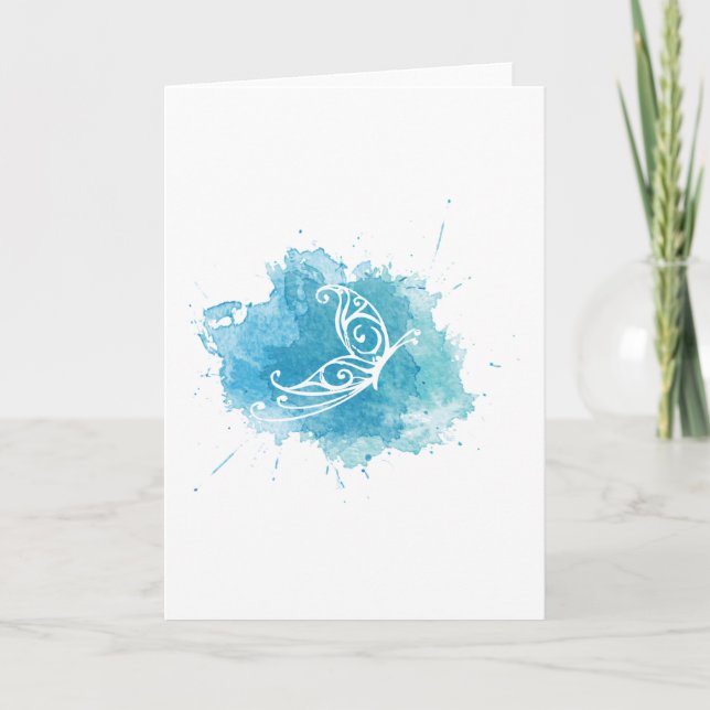 Cartão Chrysalis Logo Greeting card - vertical (Frente)