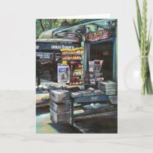 Cartão Chrysocolia Morning, Union Square, Nova Iorque G