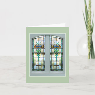 Cartão Church Window Note Card