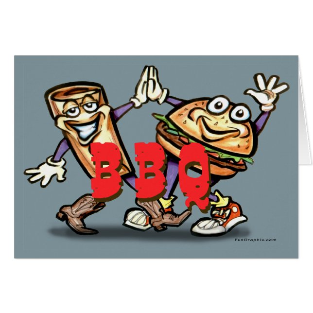 CARTÃO CHURRASCO (Frente Horizontal)