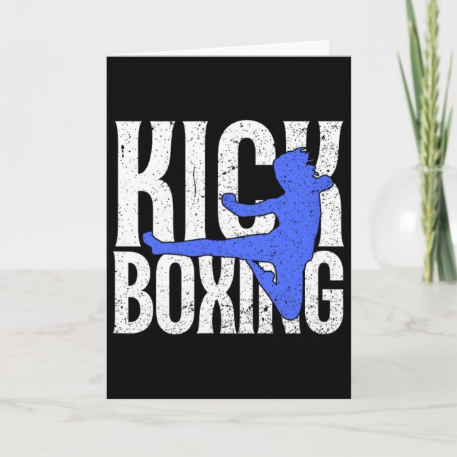 Cartão Chute no Kickboxing (Frente)