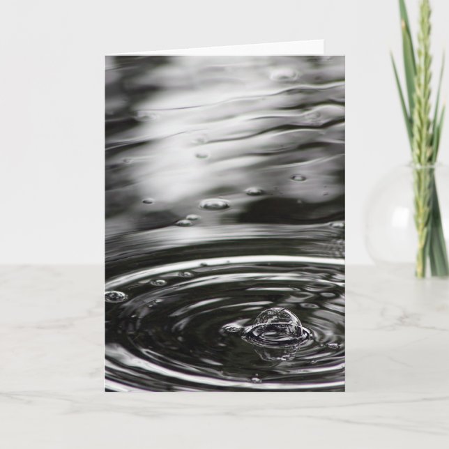 Cartão Chuva (Frente)