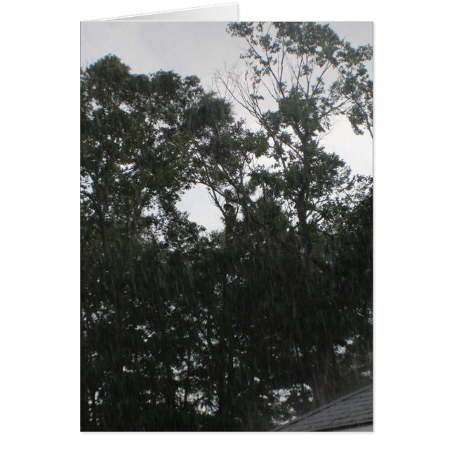 Cartão Chuva Chuva Sai (Frente)