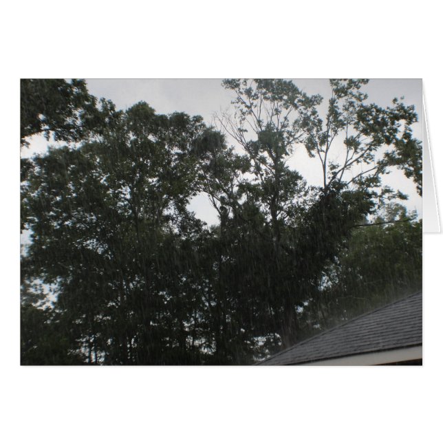 Cartão Chuva Chuva Sai (Frente Horizontal)