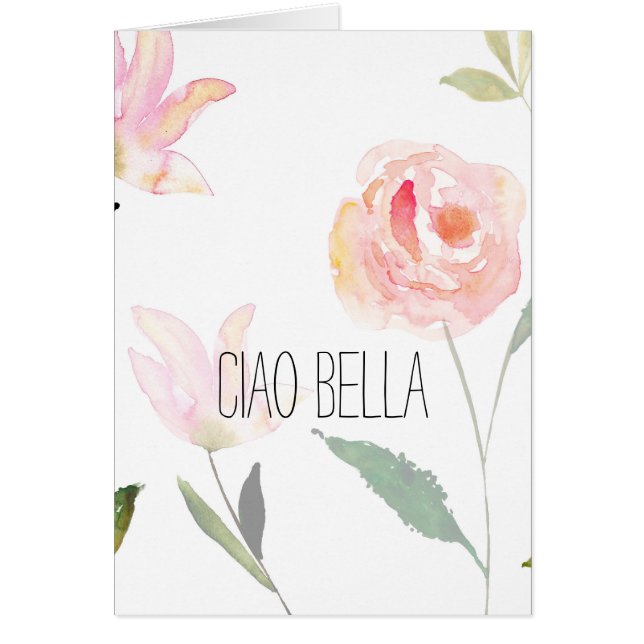 Cartão Ciao Bella (Frente)